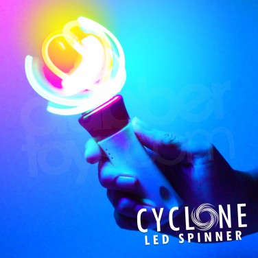 Light Up Cyclone Spinner