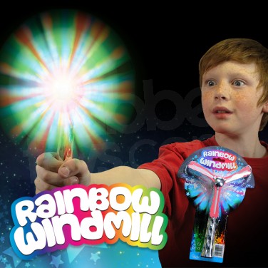 Light Up Rainbow Windmill