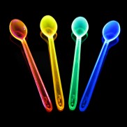 UV Sundae Spoons & Drink Stirrers (24 pack)