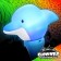 Dolphin Mini Light Up Animal Wand 7" 6