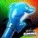 Dolphin Mega Light Up Animal Wand 11" 7