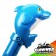 Dolphin Mega Light Up Animal Wand 11" 9