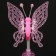 Light Up Butterfly Wand Large 6