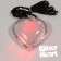 Light Up Glitter Heart Necklace 6